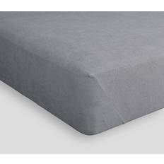 Enfärgade - Maskintvättbart Madrasskydd Borganäs Terry Mattress Cover Grey (200x90cm)