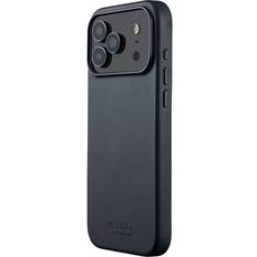 Mujjo Mobiltillbehör Mujjo Läderfodral iPhone 17 Pro Max Basalt