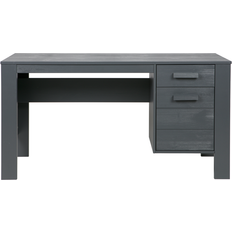 Woood Dennis Steel Grey Skrivebord 59x141cm