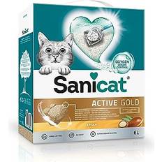 Sanicat Active Gold Cat Litter 6L