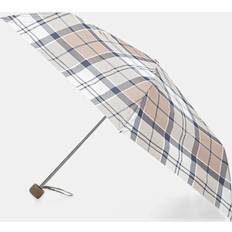 Barbour Paraplyer Barbour Portree Umbrella Hessian Navy Tartan