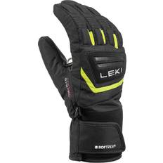 Børn Tilbehør Leki Rękawice Griffin 3D Junior - Black/Yellow