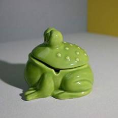 Ashtrays Shein Ceramic Frog Ashtray Cute Desk
