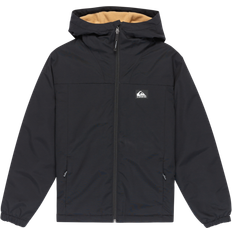 Bomuld Regntøj Quiksilver Overcast 3K Warm Waterproof Kids Jacket - Black