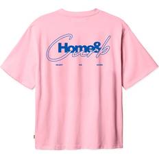 Woodbird Beam Curbi Bluser T-Shirt - Lyserød