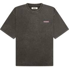 Woodbird T-shirts Woodbird Beam Curbi Tee Kortærmede T-shirt - Mørkegrå/Rosé
