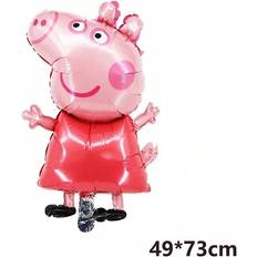 Brown Foil Balloons Ibywind Cartoon Peppa Pig Series Balloon Set