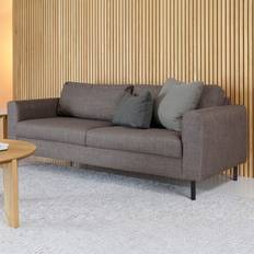 Steel Sofas Furniture To Go Omaha 3-Seater Light Grey Basel Sofa 3 Seater