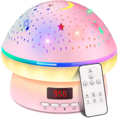 Timer Rotation Star Night Light