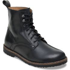 Birkenstock Dame Snørestøvler Birkenstock Bryson Naturlæder - Black