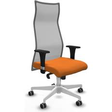 P&C Modern Ergonomisk Kontorstol Levande Orange Kontorsstol