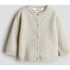 Koftor H&M Baby Stickad Kofta Kashmir - Ljusbeige