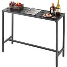 Metall Barbord Utemöbler VEVOR 47 x 15 Outdoor Bar Table Waterproof Outdoor Bar Table