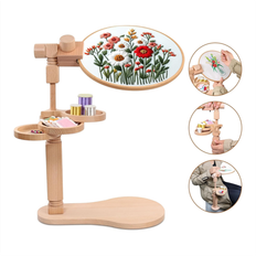 Embroidery Hoop Stand with Disc