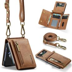 Samsung galaxy z flip 4 GANGXUN Wallet Case Samsung Galaxy Z Flip 4