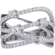 Gråa Ringar Diamonfire Elegant Damring - New