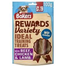 Bakers Pets Bakers Dog Treats Mixed Variety Rewards 100g Pack of 8