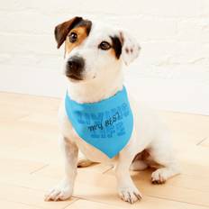 Pets WHIBOS 2-in-1 Pet Bandana Collar with Quick Release Buckle D-Ring
