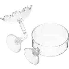Pets Happyyami 2 Pcs Aquariums Shrimp Food Fish Bowls