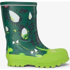 Viking Jolly Print Gummistøvler - Bottlegreen/Multi