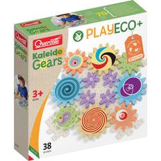 Quercetti Byggelegetøj Quercetti Play Eco Kaleido Gears bioplast-byggesæt med tandhjul Bestillingsvare, leveringstiden kan ikke oplyses