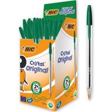 Cristal Original Ballpoint Pens 1mm Green 50-pack
