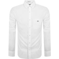 Men Shirts Gant Men Regular Fit Classic Poplin Shirt - White