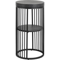 Svarta Sängbord på rea Furniture To Go Saklani 35 cm Svart Sängbord 35x35cm