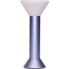 Indbygget strømafbryder - Lilla Bordlamper Hübsch Flash Trådløs H30 cm Metallic Lilla Bordlampe