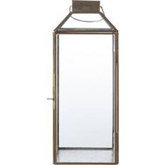 House Nordic Mysore Lanterne Metal og Glas Fyrfadsstage