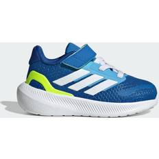 Adidas Babyer Sportssko adidas Runfalcon 5 Kids Sneakers - Bright Royal/Cloud White/Lucid Lemon