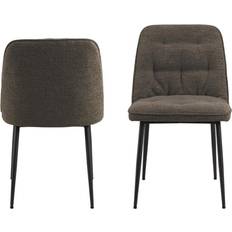 Beige Köksstolar Furniture To Go Brooke Matstol 2-Pack Grå Köksstol 84cm 2st
