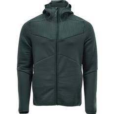Mascot Customized Fleece Hoodie with Zipper - Forest Green
