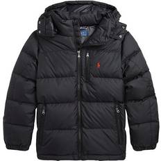 Polo Ralph Lauren Pojkar Ytterkläder Polo Ralph Lauren Ripstop Down Hooded Jacket - Polo Black