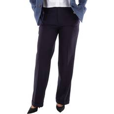 Polo Ralph Lauren Women Trousers Polo Ralph Lauren Pleat Design Long Pants - Blue