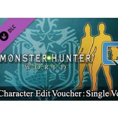 Monster Hunter World Character Edit Voucher DLC