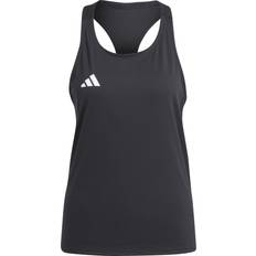 Genbrugsmaterialer Toppe adidas Adizero Tanktop - Sort