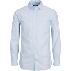 Jack & Jones Skjortor Jack & Jones Jaxon Stretch Shirt LS Cashmere Blue