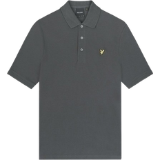 Lyle & Scott Plain Polo Shirt - Gunmetal