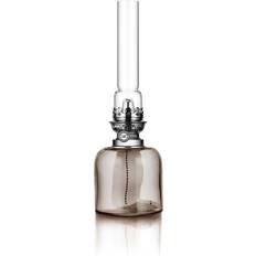 Karlskrona Lampfabrik Kungsholmen Smoke Grey/Nickel Oil Lamp 38cm