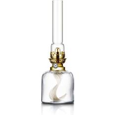 Karlskrona Lampfabrik Kungsholmen Clear/Brass Oil Lamp 38cm