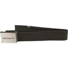 Carhartt WIP Skärp Carhartt WIP Clip Belt Chrome Cypress - Musta