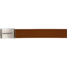 Carhartt WIP Skärp Carhartt WIP Clip Belt Chrome Deep - Brown