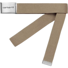 Beige - Dam Skärp Carhartt Clip Belt Chrome Leather
