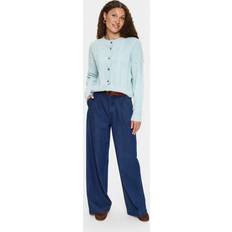 Oversized Trøjer Saint Tropez Cardigan Moira - Lyseblå