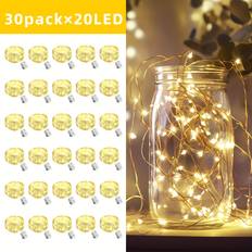 Temu 30 Pack Battery-powered Indoor Fairy Lights Ljusslinga