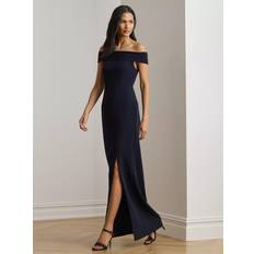 Ralph Lauren Dresses Ralph Lauren Adlar Crepe Off Shoulder Dress - Navy