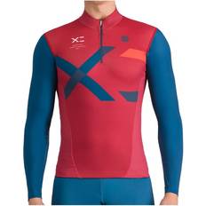 Sportful Kläder Sportful Squadra Jersey Längdåkningsjacka Herr - Röd/Blå