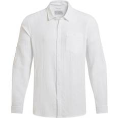 Moro Long Sleeved Shirt Skjorta Herr - Vit/Grå