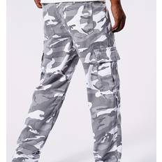 Camouflage - Men Jeans Temu Slim Fit Stretch Camouflage Print Jeans - For Outdoor